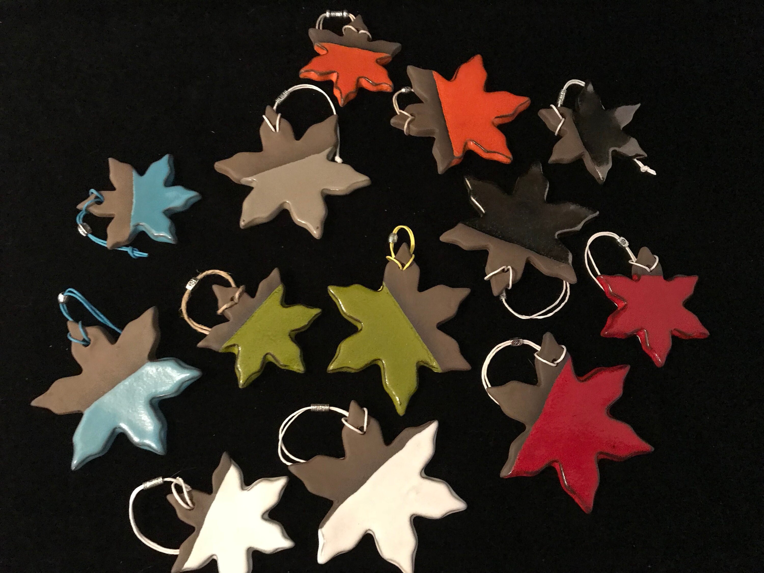 Décoration de Noël en Céramique Émaillée