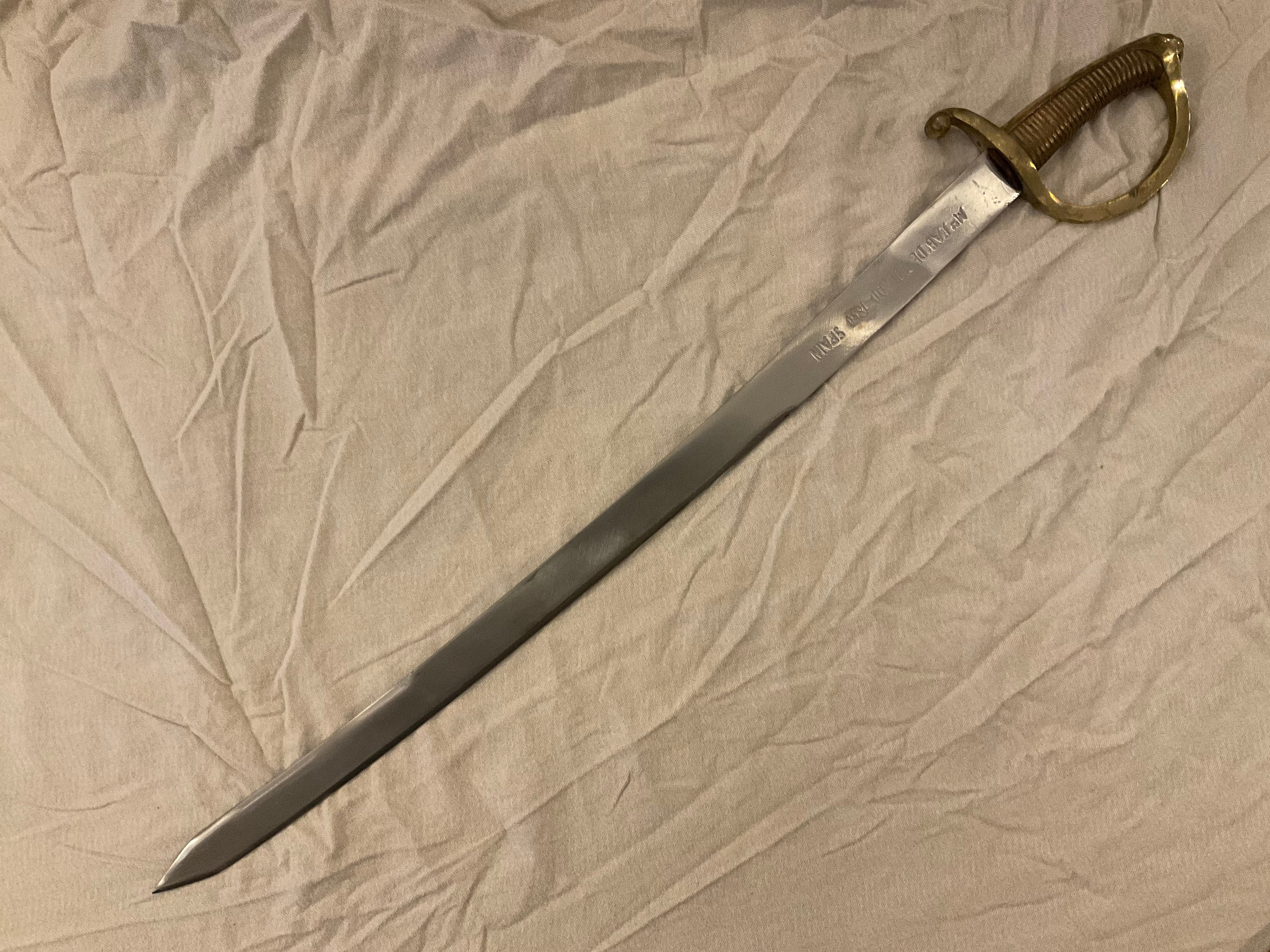 Calvary Saber (fab-de Toledo, Spain 1840) - Etsy