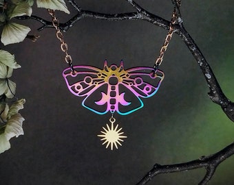 Rainbowbutterfly - Necklace