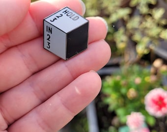 Boîte à respiration | épinglette en émail | épingles panique | anxiété