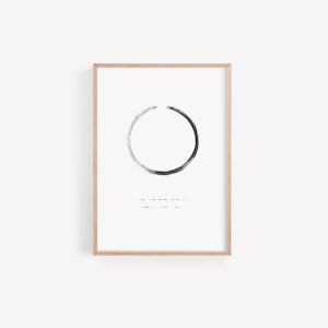 Zero fucks given Morse code | wydruk A4 | minimalistyczny | motywujący cytat