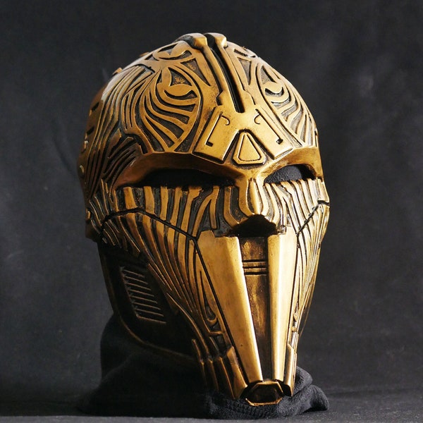 Kotor Sith Acolyte Mask Helmet from The Old Republic, sith mask. Weathered cosplay prop, Gift. Polyurethane resin, Cosplay mask.