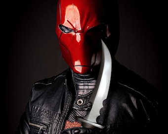 Knife of Red Hood, Inspired Under the Red Hood, collections model, weapon. 3d Printed. Home design. Men's gift. Cosplay.