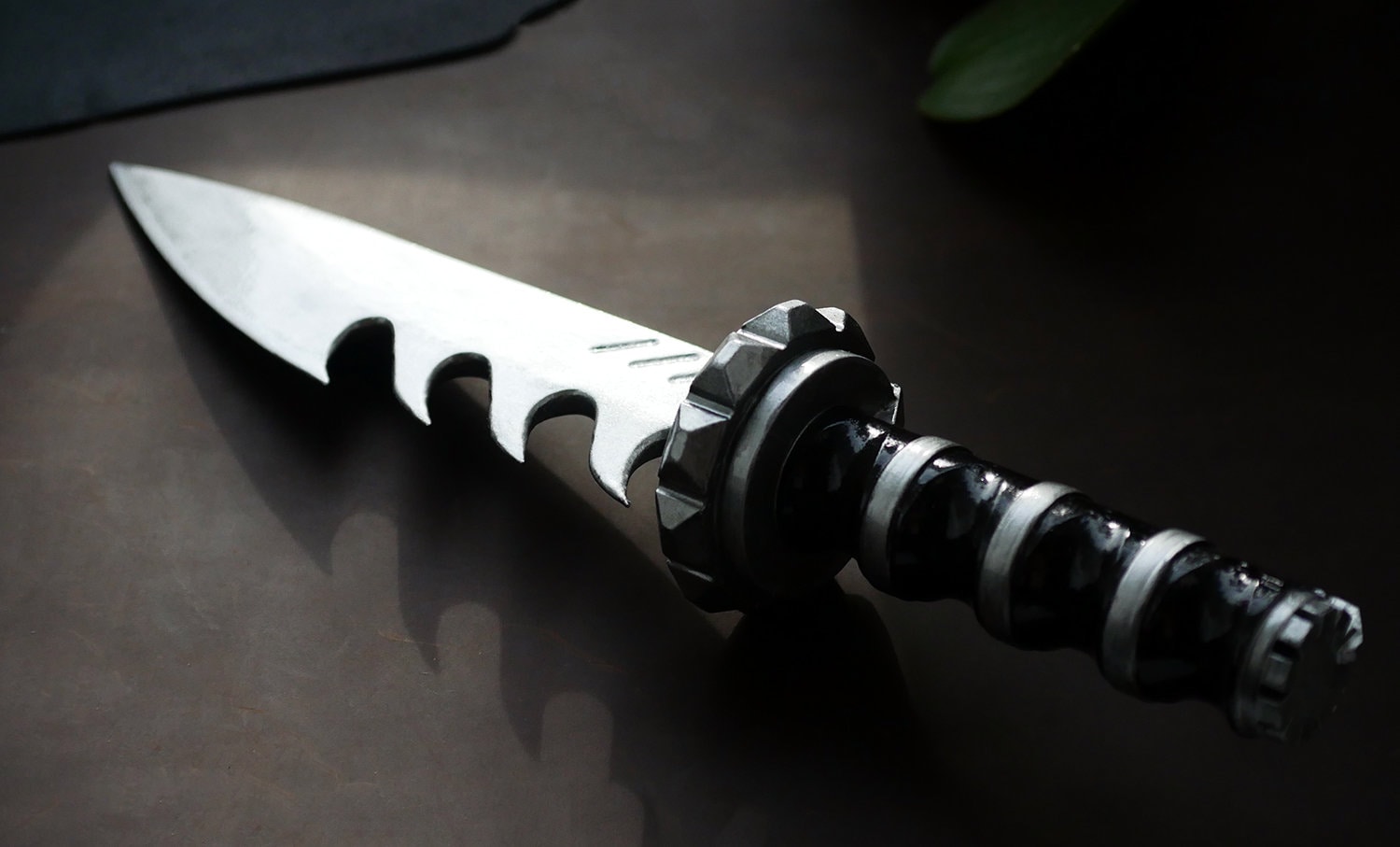 Black Combat Knife Inspired by Gears of War Collections Etsy UK