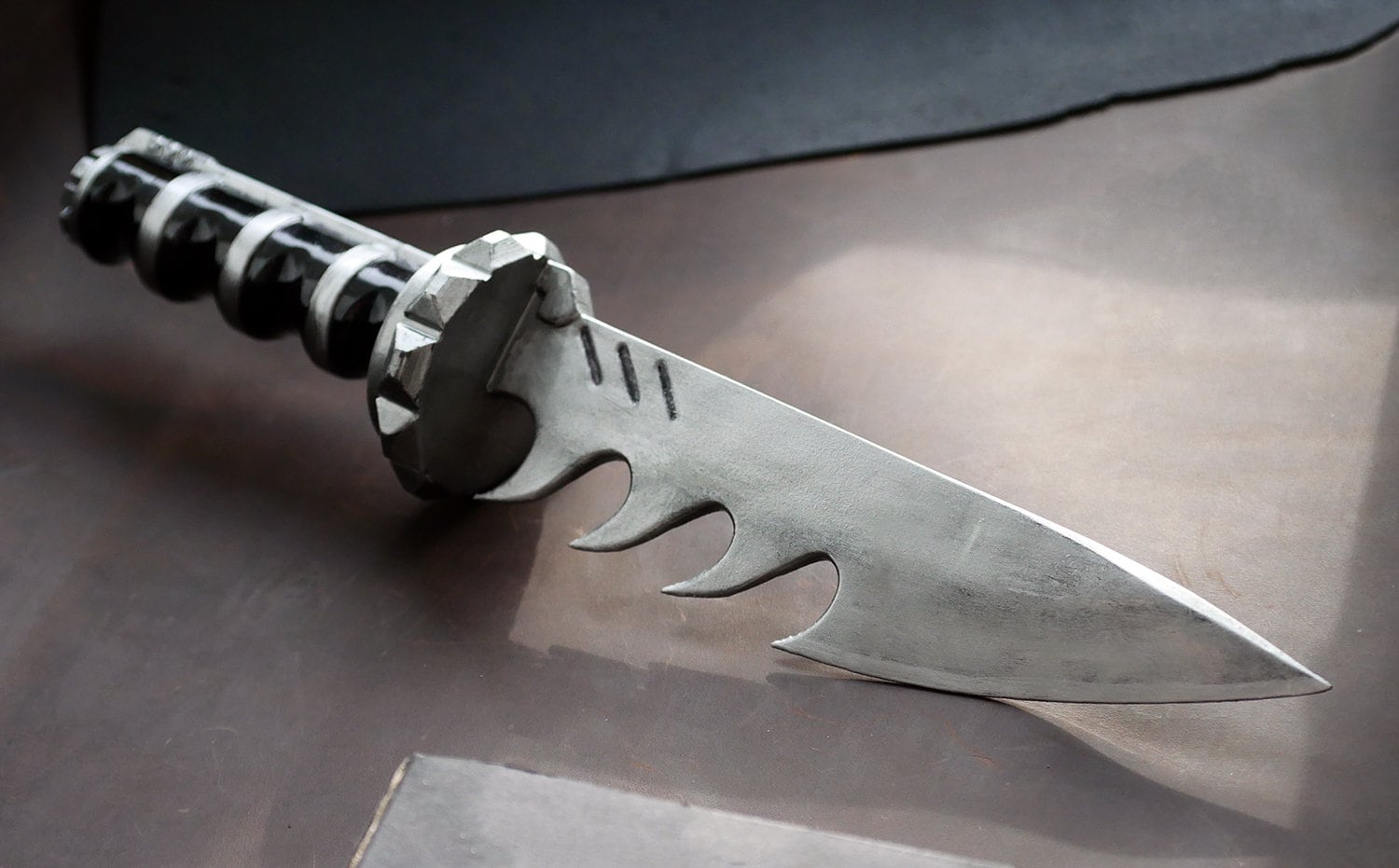 Black Combat Knife Inspired by Gears of War Collections Etsy UK