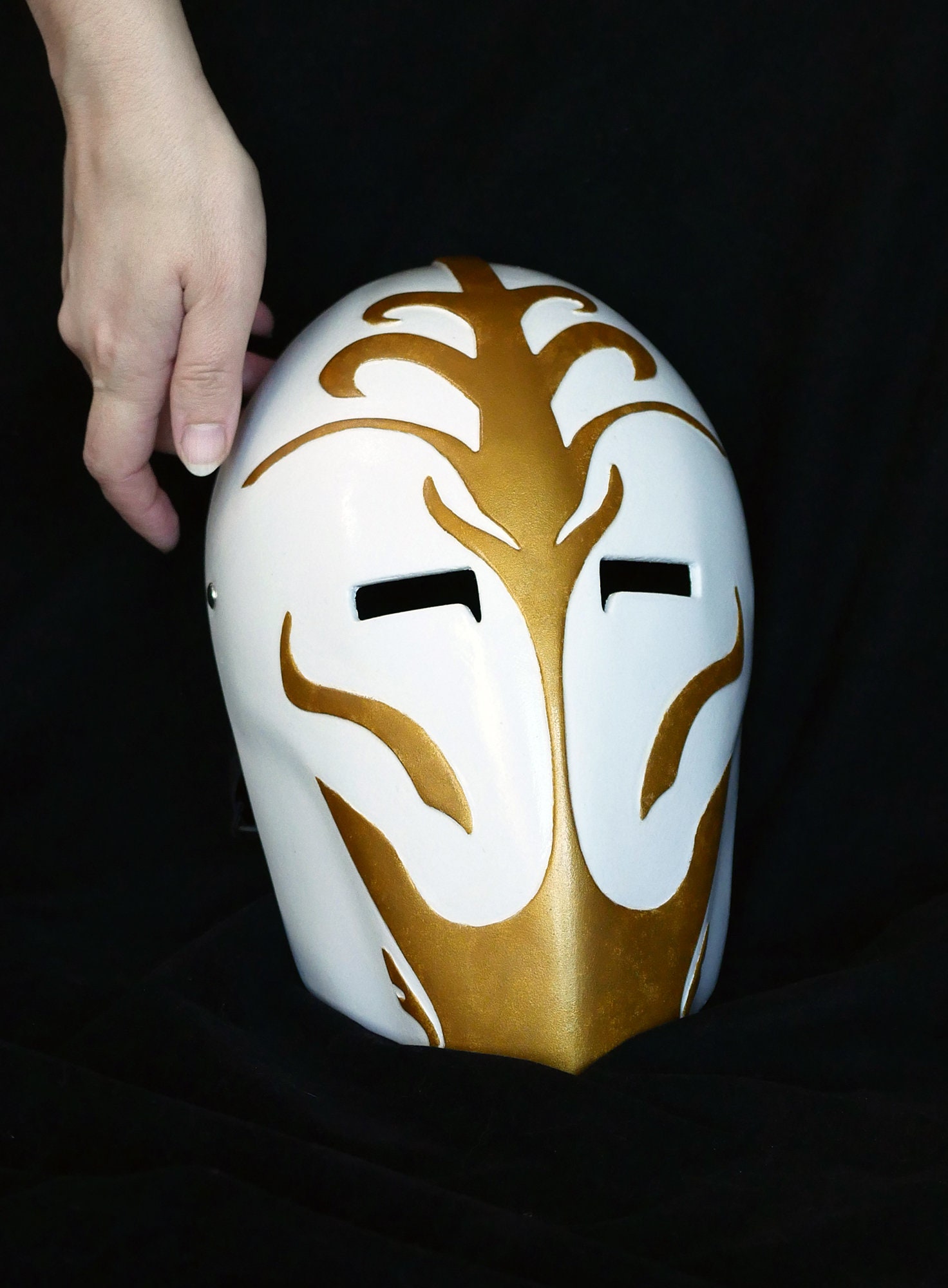 Temple Guard Mask. Jedi Tample Mask Helmet. Jedi Mask. Etsy UK