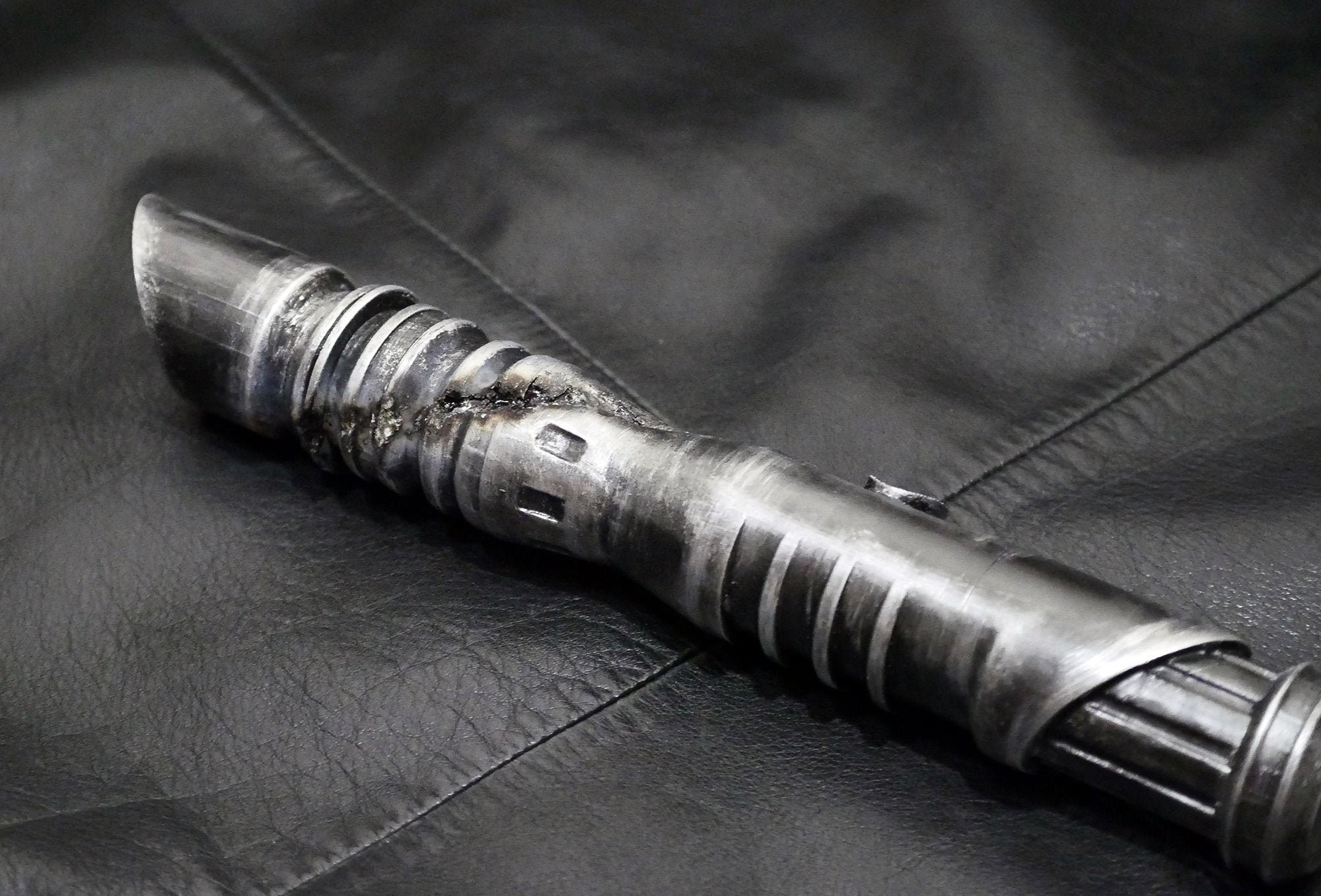 weathered lightsaber