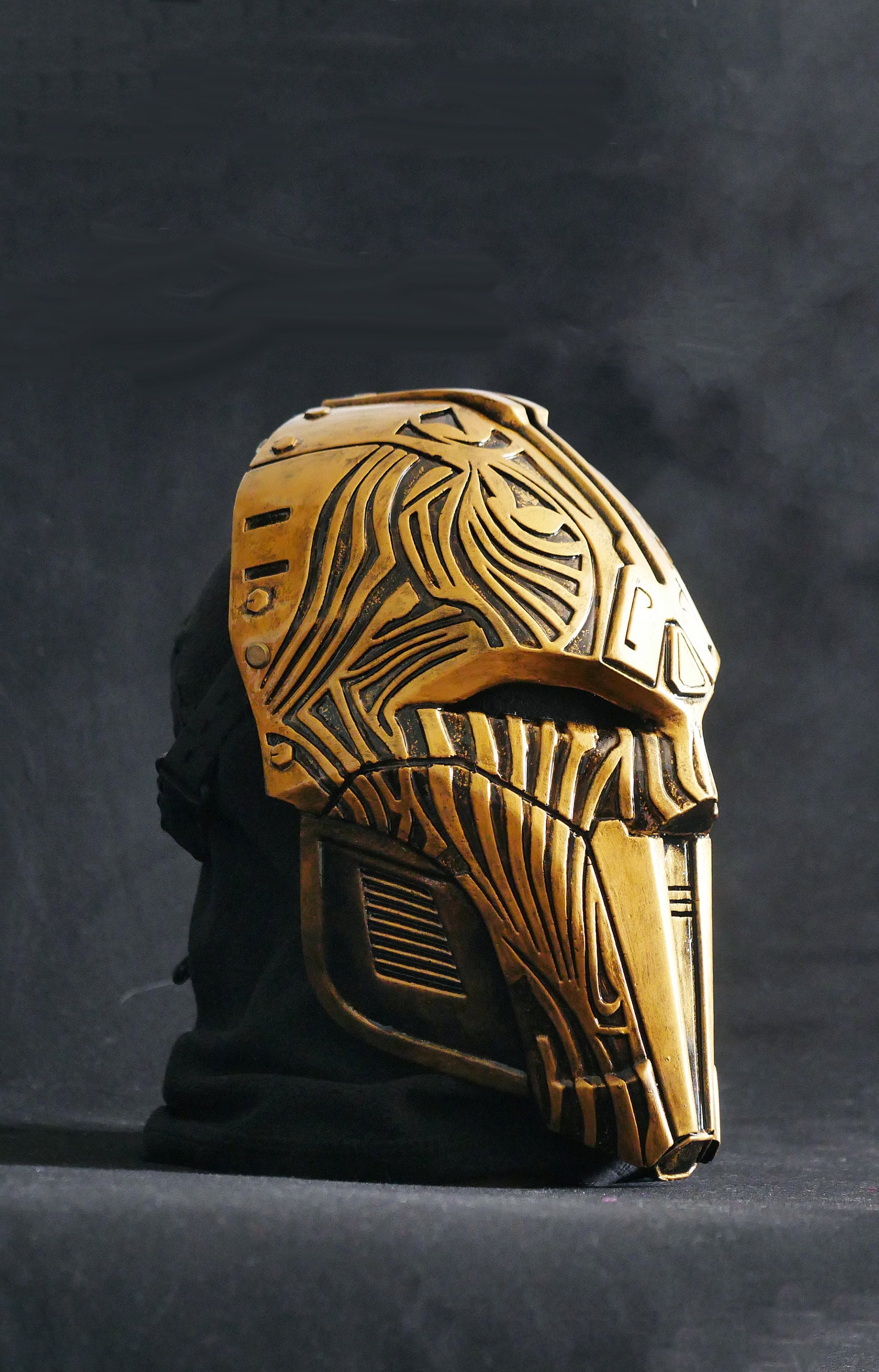 Masque Cosplay Star Wars – Acolyte Sith Phosphorescent – Taille 7x12 – Neuf Sans étiquette