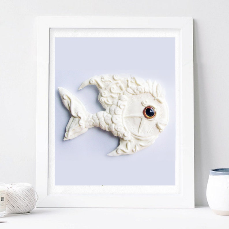 Fish. Nursery Decor. Children's Room Decor. Baby Animal. Etsy
