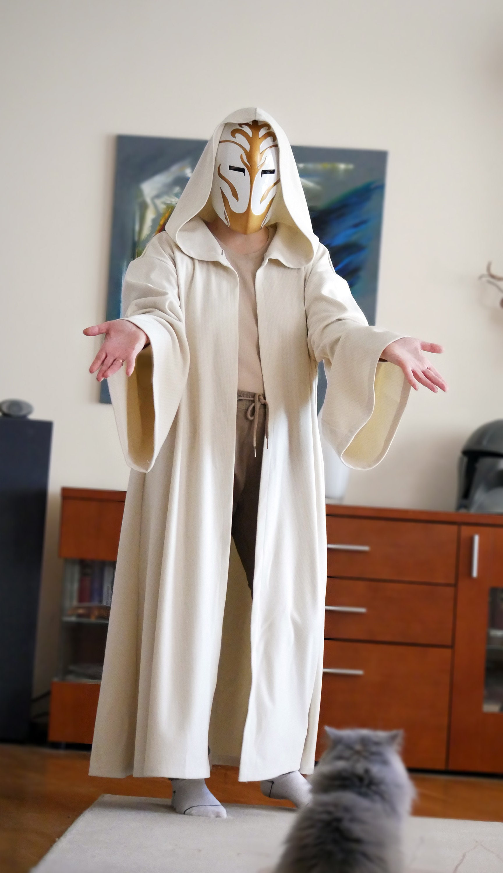 Cosplay Jedi/sith Robe, Jedi Temple Guard Robe. Jedi Robe