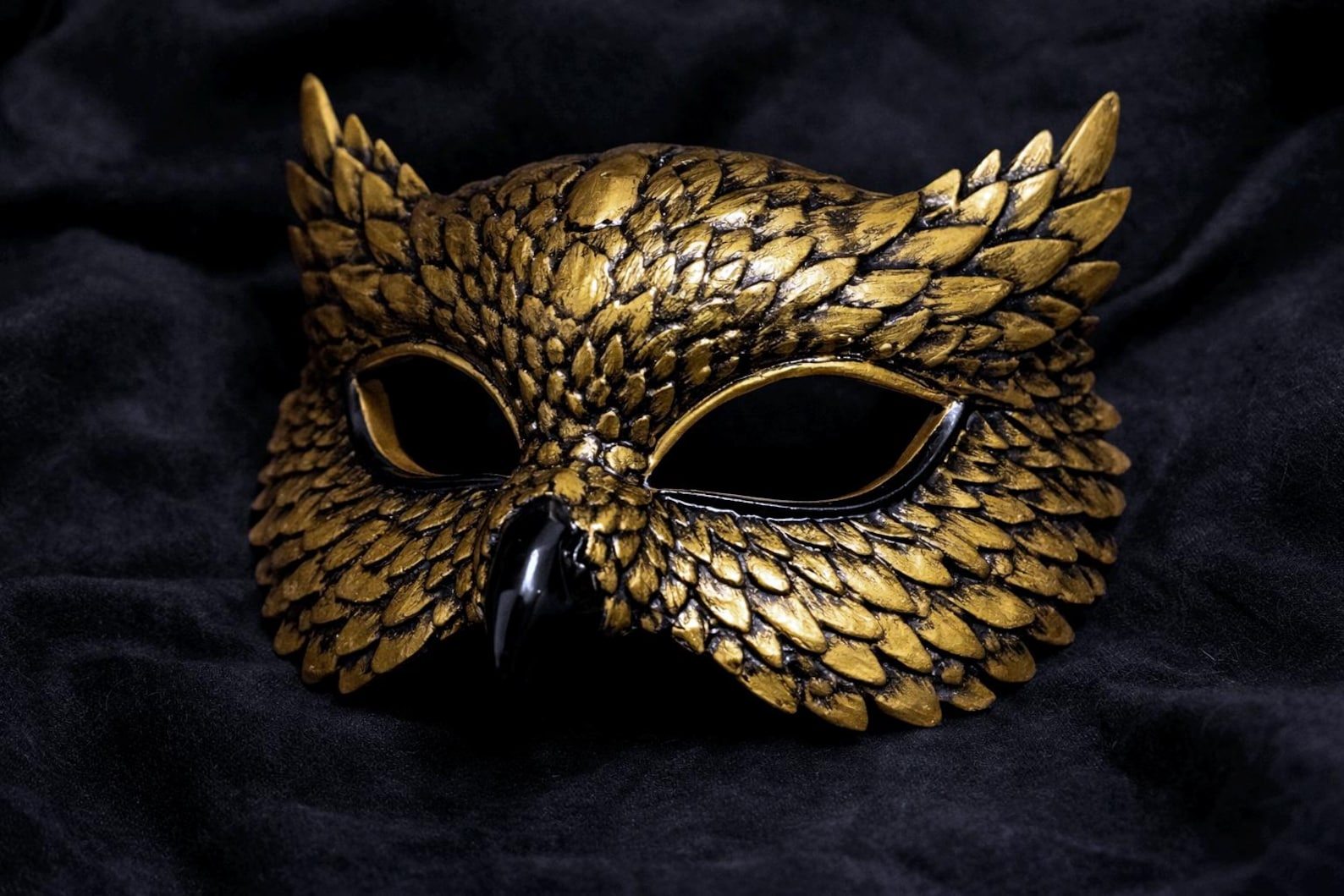Owl Mask Handcrafted Fantasy Carnival Mask Feather Owl Mask owl-mask-handcrafted-fantasy-carnival-mask-feather-owl-mask