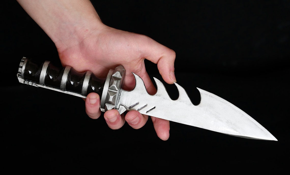 Black Combat Knife Inspired by Gears of War Collections Etsy UK