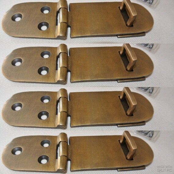 4 small Vintage Retro Flip LATCH Lock Safe Box Door Lock aged Etsy