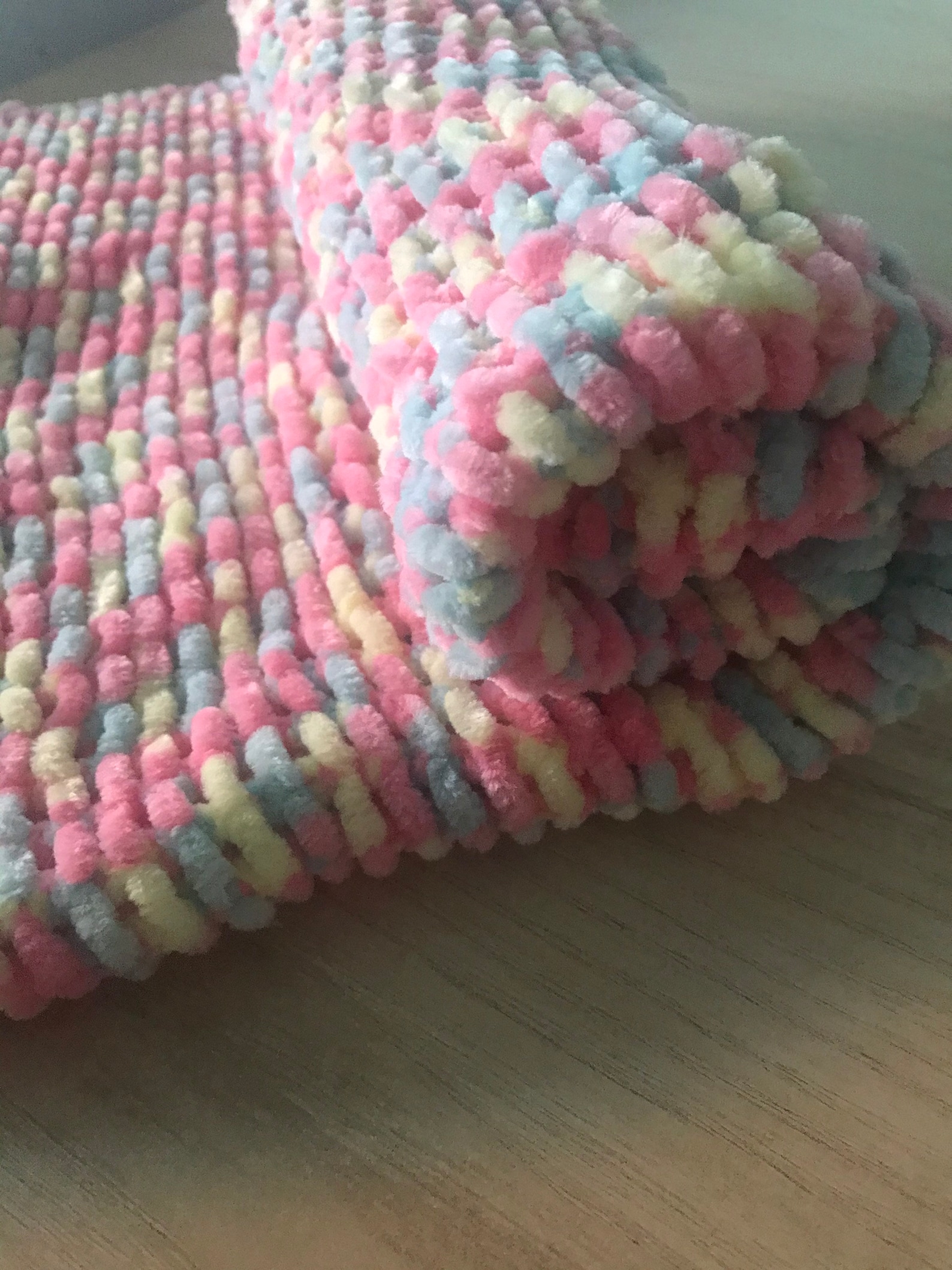 Hand Knitted Baby Blanket Etsy Israel