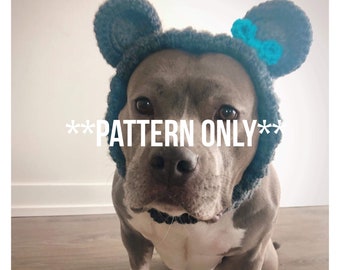 Crochet Dog Bear Snood Pattern