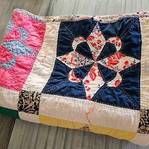 Quilt_Handmade_Hand-Quilted_Hand-Sewn (30-208)