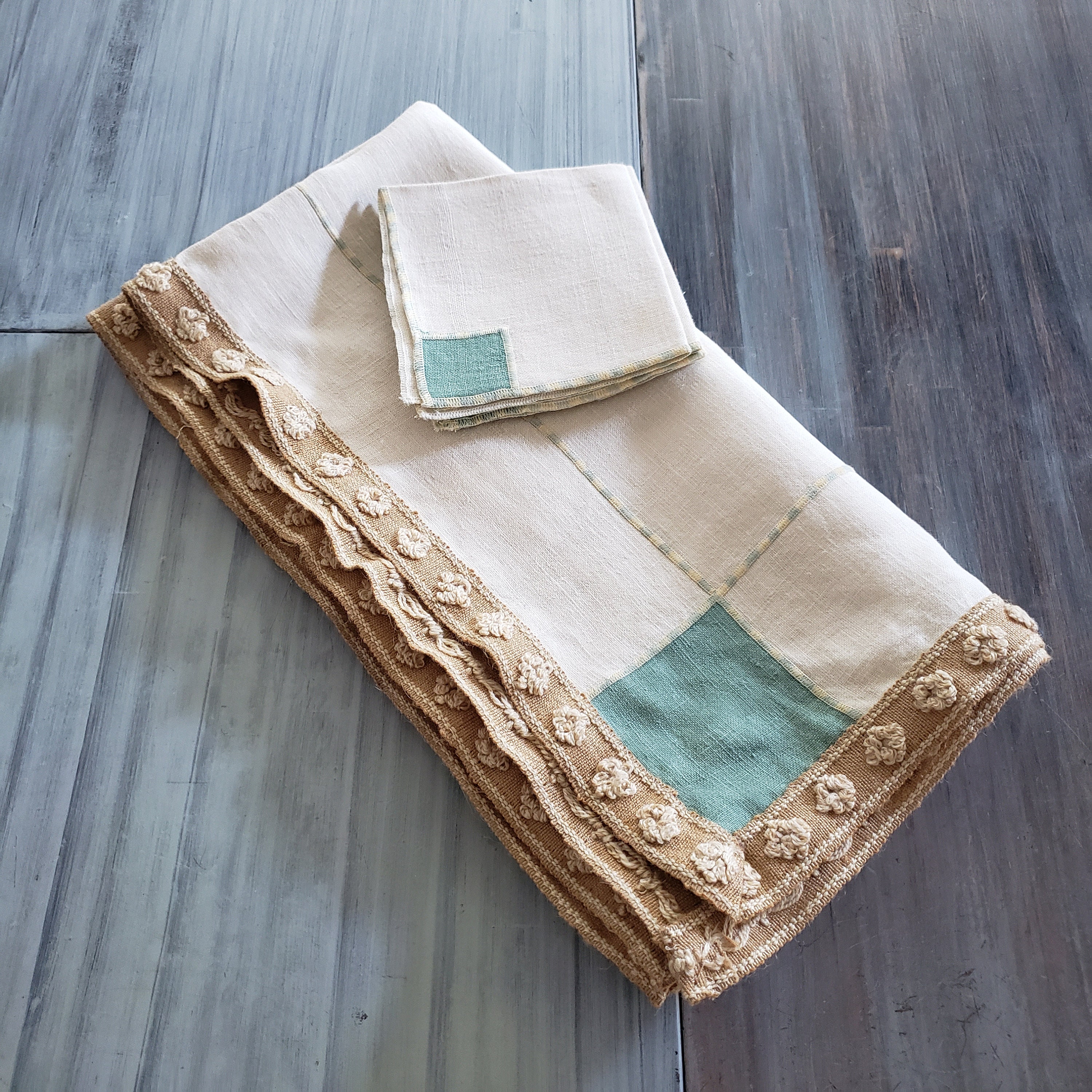 テーブルクロスとナプキン4枚（20-20） - Etsy 日本
