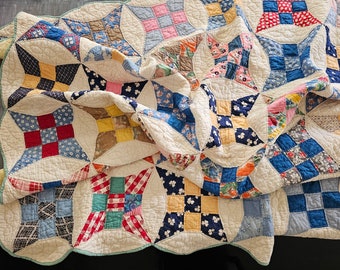 Quilt_Handmade_Hand quilted_Hand stitched (30-223)