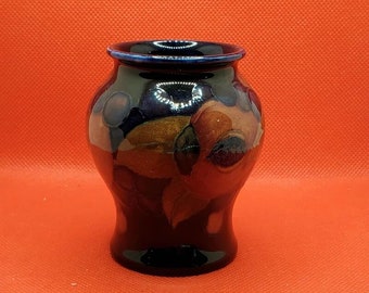 ウォルター・ムアクロフト作 ムアクロフト陶器 花瓶 アネモネ 小さな