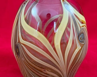 Demaine Glass Studio Vase