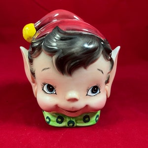 Lefton, ESD Pixie Elf Coin Bank