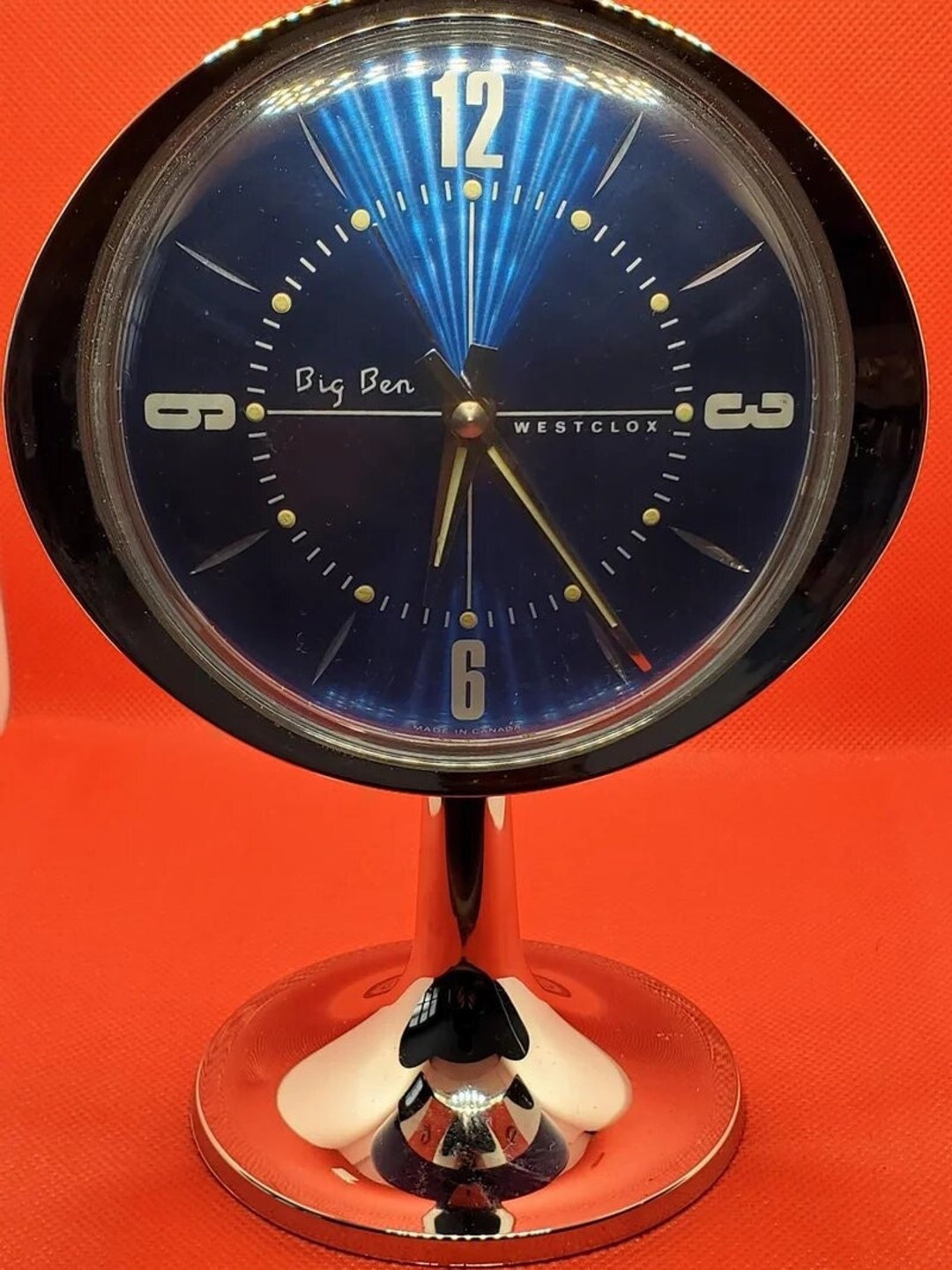 Westclox Atomic Big Big Clock Etsy