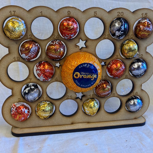 Chocolate Orange Advent Calendar Etsy UK