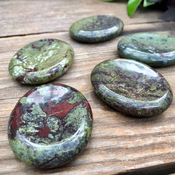 Dragon Bloodstone Worry Stone