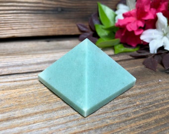 Green Aventurine Crystal Pyramid