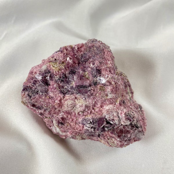 Raw Lepidolite in its Natural Crystalline Form