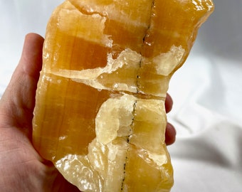 Orange Calcite Crystal
