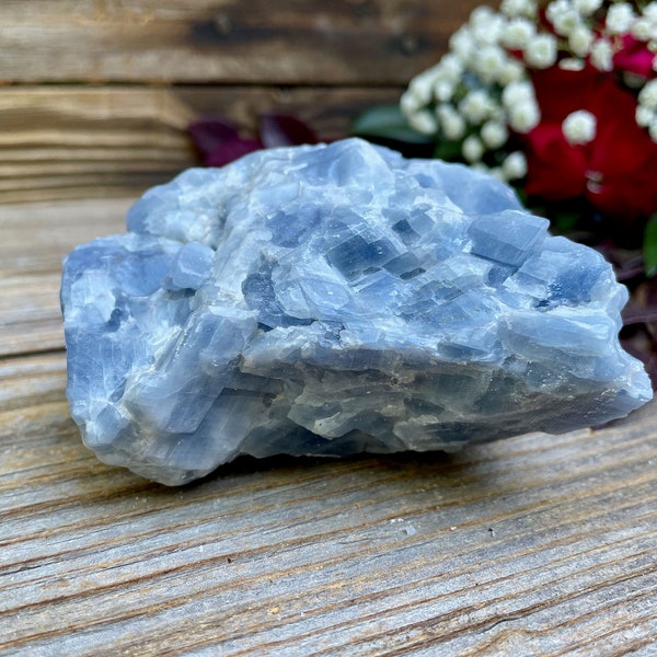 Blue Calcite Crystal
