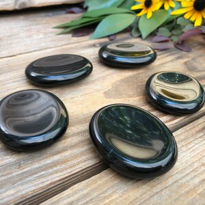 Obsidian Worry Stone image 2