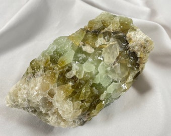 Green Calcite Crystal