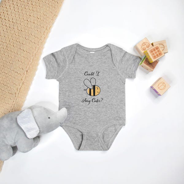 Body de algodón para bebé: Sunny + Bee