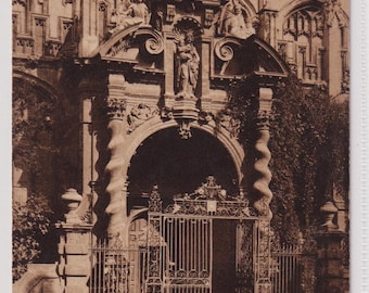 St. MARY'S, OXFORD, Antique British Postcard, c1910