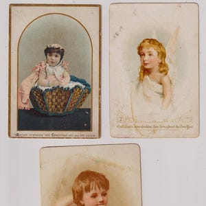 CARTOLINE/RICANCI Vittoriane, BAMBINI, c1890