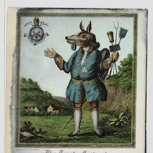 Carte postale ancienne d'artiste, c1905, The TRUSTY SERVANT, WINCHESTER College, Rock Bros, Londres