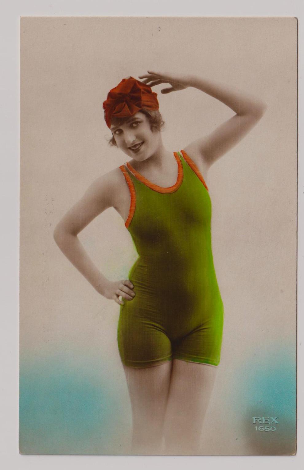 Costume Intero Costumi Da Bagno 1900 Costume Bagno Vintage Costume