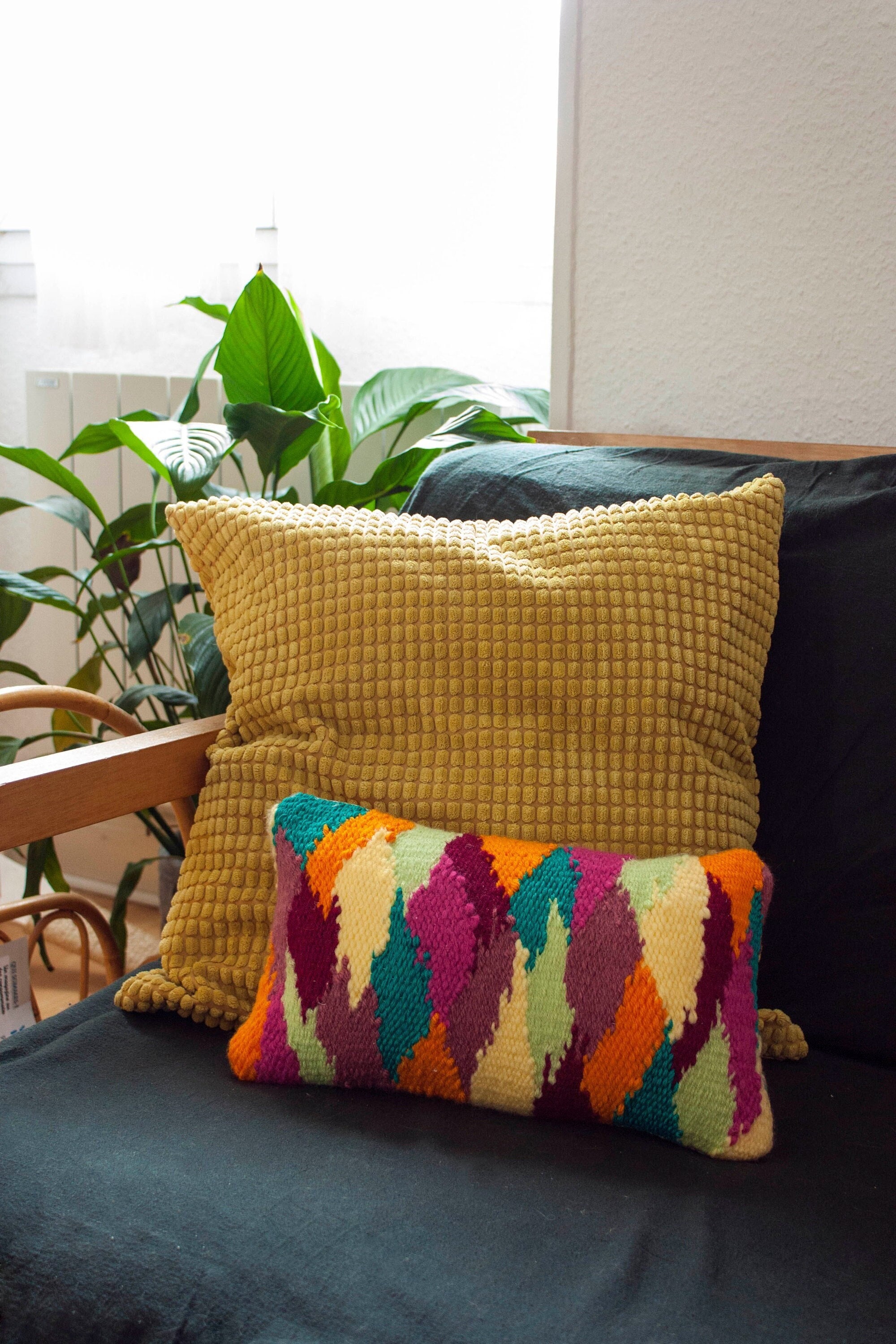 Coussin Tissé à La Main