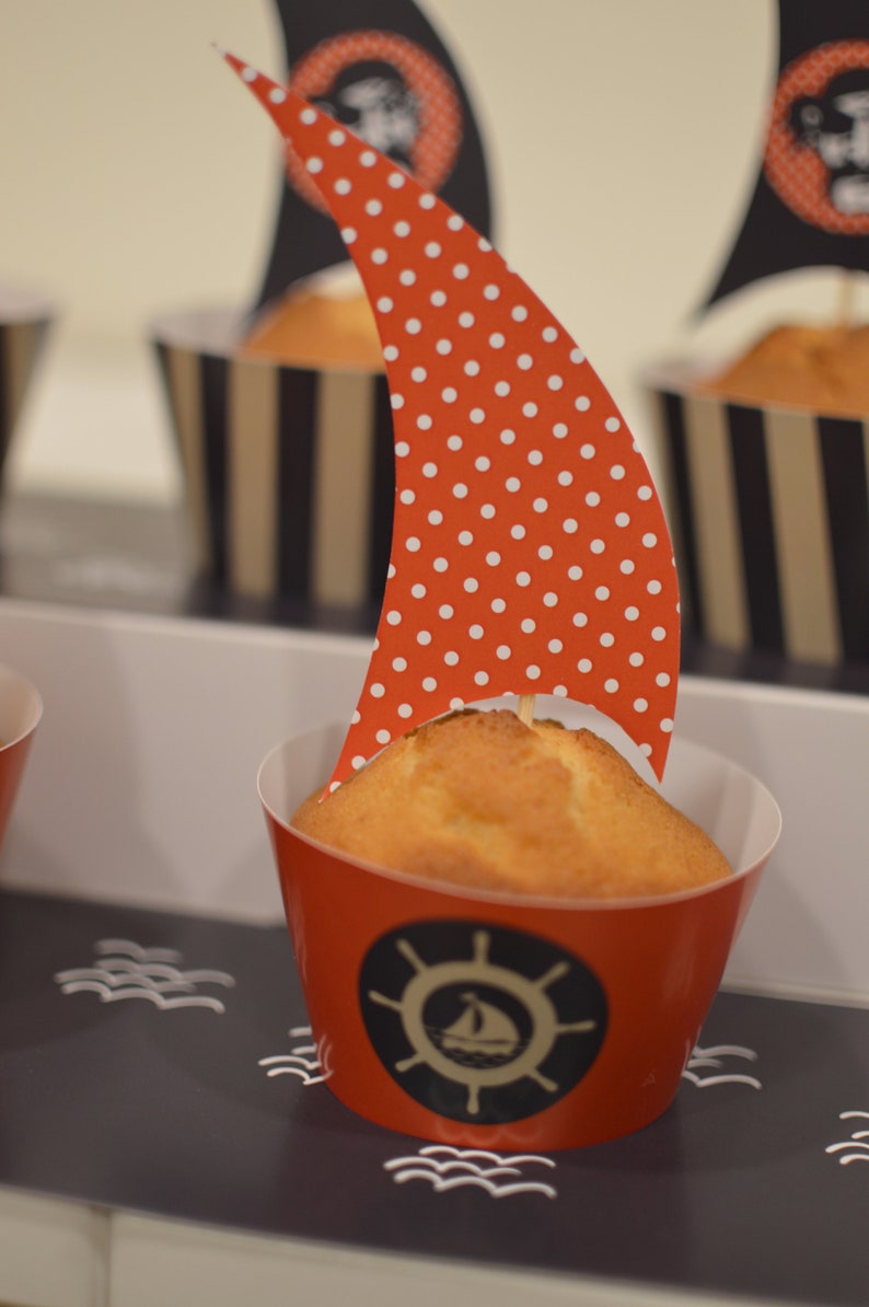 Printable DIY Birthday Party Decorations Printables Pirates - Etsy