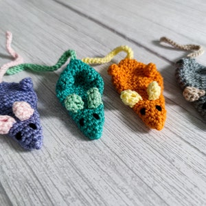 Cat toy - Flat mouse - Catnip (With or without)
