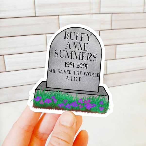 Buffy the Vampire Slayer Inspired Sticker,  |Free Shipping | Vinyl Decal  | PGH |