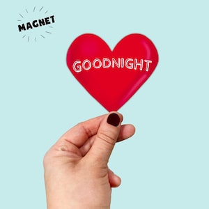 Kennywood Goodnight Heart Magnet | Pittsburgh, PA | Waterproof Vinyl Decal