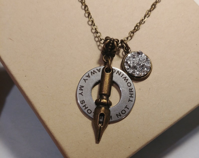 Hamilton Broadway Musical Jewelry - 'Not Throwing Away My Shot' Bracelet With Music Note Charm, Stainless Steel - View #10
