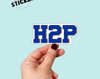 Wasserdichte Vinyl Pittsburgh H2P Aufkleber | Pittsburgh | Yinzer Geschenk | 412