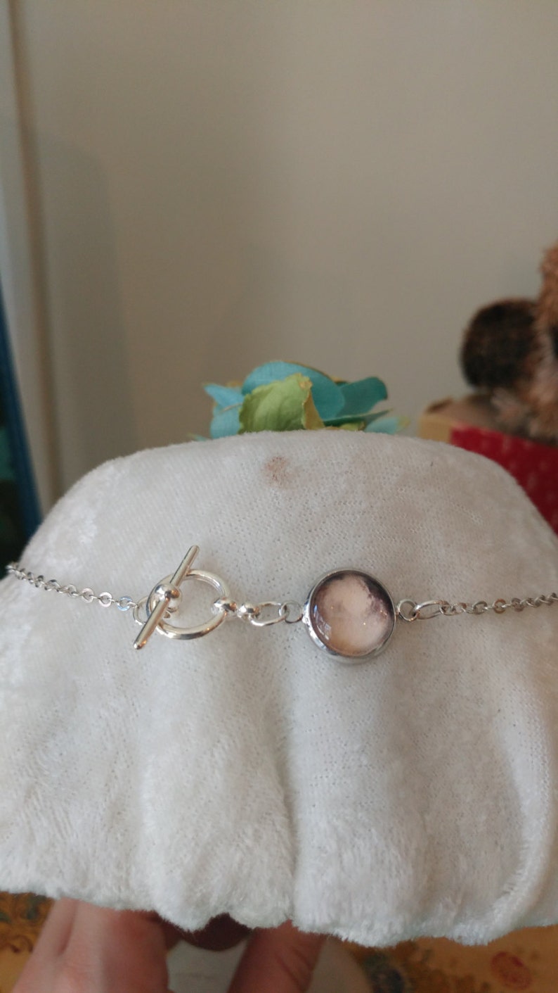 Silver Solar System Necklace w/Pluto Available With or Without Stars image 6