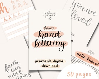 How To: Hand Lettering (A Hand Lettering Guide for Anyone!)