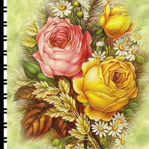 Carnet d’adresses avec pages Web « Rose Bouquet »