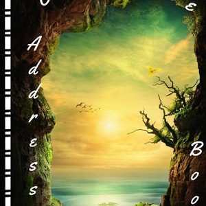 Carnet d’adresses Mystical Cave avec pages Web facultatives
